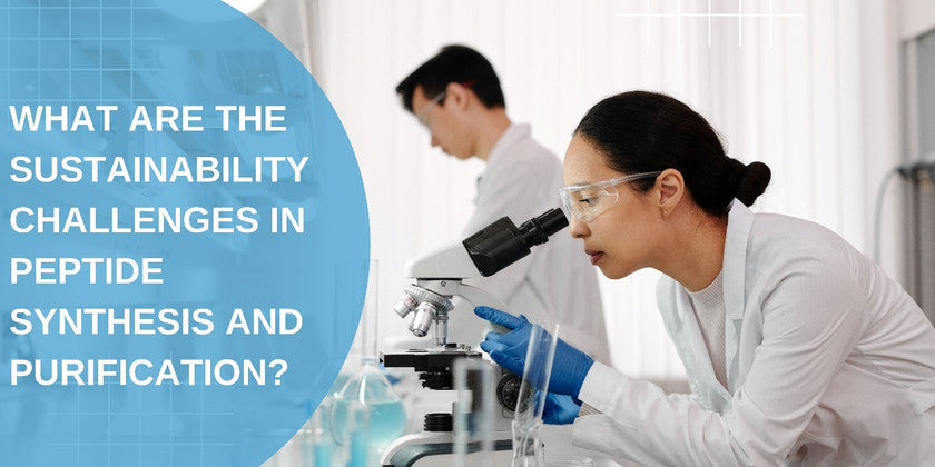 What are the Sustainability Challenges in Peptide Synthesis and Purification?